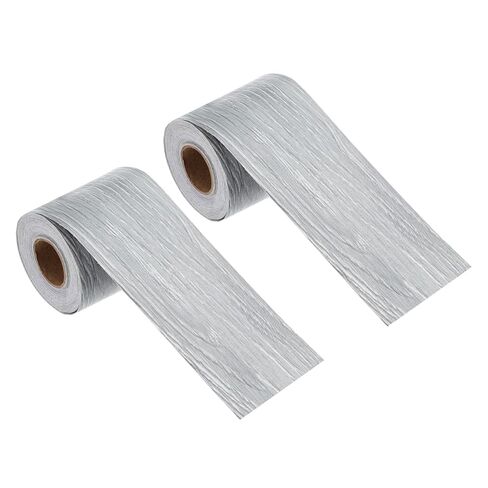 MECCANIXITY Wood Grain Repair Tape, 2 Inch x 33 Feet Self Adhesive Wood Grain Tape Multi-Purpose Wallpaper Border Trim for Furniture Floors Windows Doors Tables Home, Cream, 2 Roll in Kuwait