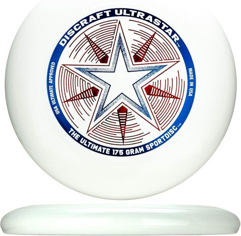 Discraft Patriotic Ultrastar 3-Pack | Premium Ultimate Disc Set - Red, White, and Black in Kuwait