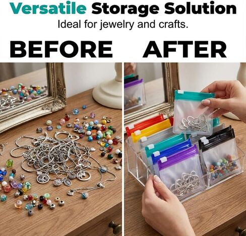 14Pcs Self Sealing Zipper Medicine Bags, 2026 Reusable Pill Pouch Bags Travel Plastic Bags with Slide Lock for Storage, Water-Resistant Pill Pouch Set for Medicine Vitamins Small Daily Items Storage in Kuwait