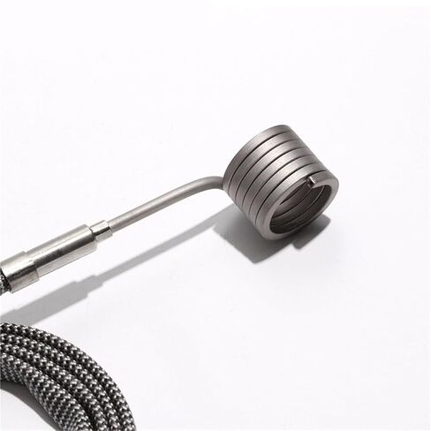 1 قطعة 300 واط-500 واط 15x25-40 مللي متر دوامة لفائف الفرقة سخان عداء فوهة 110 فولت/220 فولت مع K الحرارية 3x3 مللي متر القسم (220V_IDXH 15X50 مللي متر 500 واط) in Kuwait
