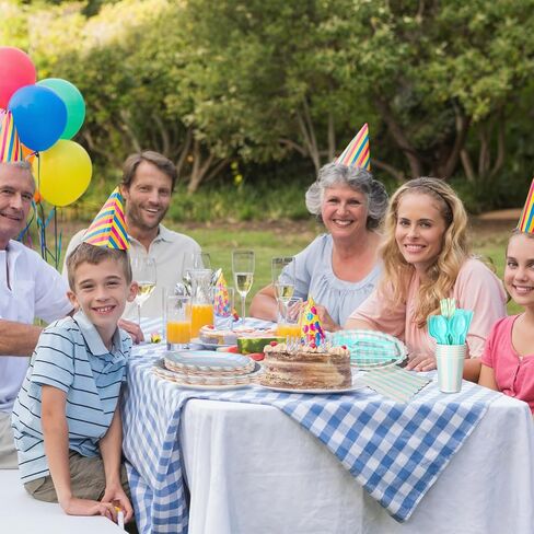 Potchen 220 Pcs 24 Guests Pastel Stripe Party Decoration Supplies, 7 and 9 Inch Pastel Disposable Paper Plate, Napkins Paper Cup with Straws for Tableware Birthday Wedding Baby Shower Spring Picnic in Kuwait