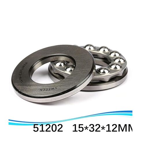 10pcs Axial Ball Thrust Bearing Plane 51202 15 * 32 12 Mm Inch Steel Deep Groove in Kuwait