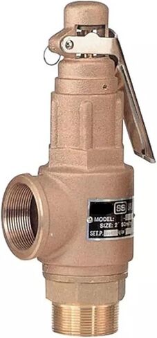 1pcs Valve with Handle for Pressure Tank Spring Type Temperature & Pressure Relief valves(3-10bar) in Kuwait