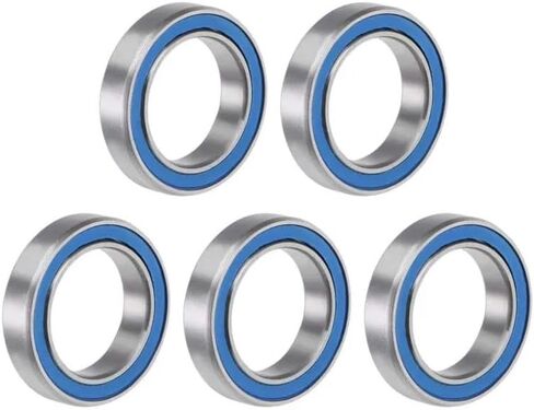 10 قطع 6701RS 12x18x4 مم ABEC-5 6701 ZZ RS 2RS الكرة 6701-2RS الأزرق مختومة الأخدود العميق تحمل (6701zz) in Kuwait