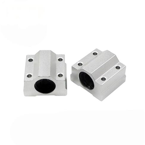 Professional Linear Rail Slide Support for Optical Guide Shaft with Bearing Slip Motor for DIY CNC Routers Mills Lathes in Kuwait