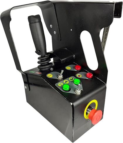 4000306220 Platform Control Box Fit for Haulotte Optimum 6 Compact 8 Compact 10N Scissor Lift w/ Movement Joystick Front Axle Steering Selector Assembly 9 Pin Red Plug in Kuwait