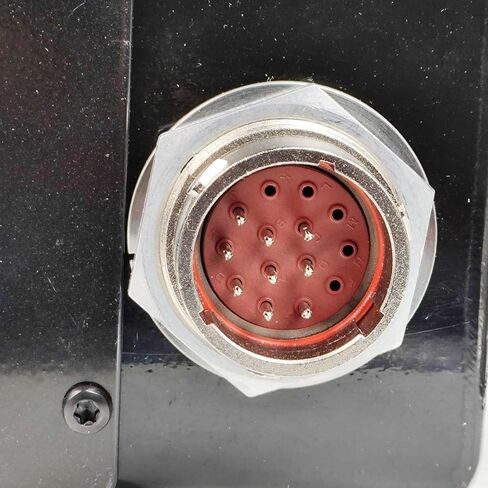 4000306220 Platform Control Box Fit for Haulotte Optimum 6 Compact 8 Compact 10N Scissor Lift w/ Movement Joystick Front Axle Steering Selector Assembly 9 Pin Red Plug in Kuwait