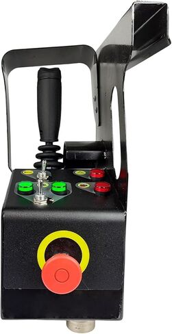 4000306220 Platform Control Box Fit for Haulotte Optimum 6 Compact 8 Compact 10N Scissor Lift w/ Movement Joystick Front Axle Steering Selector Assembly 9 Pin Red Plug in Kuwait