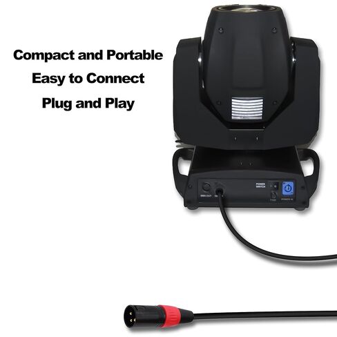 XLR 3 دبوس ذكر إلى 5 دبوس أنثى محول الصوت DMX كابل مكبرات الصوت الحبل للميكروفون DMX ضوء المرحلة-1 متر/3.3FT in Kuwait