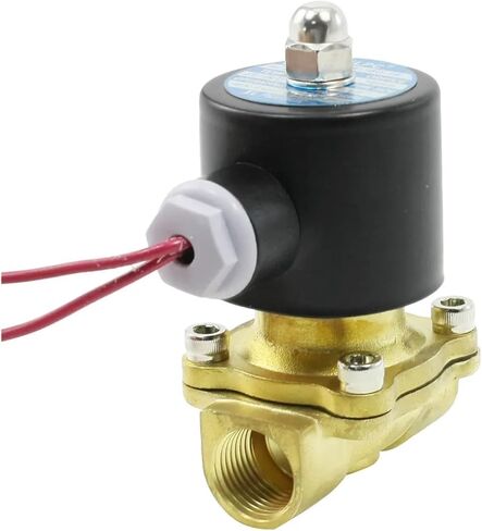 Brass Electric Solenoid Valve Pneumatic Valve for Water/Oil/Gas DN6 DN20 DN8 220V DC24V(DN15,24V DC) in Kuwait