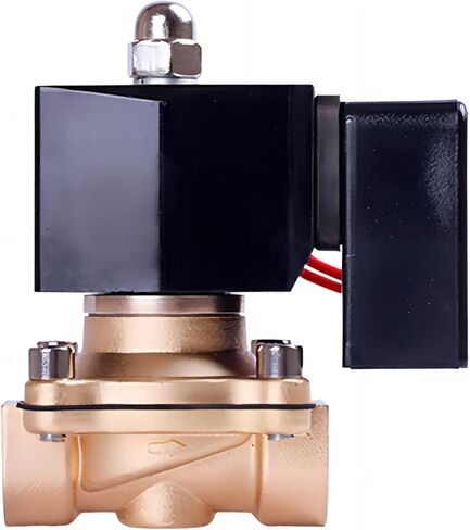 1" Brass Non-Hot Normally Closed Solenoid Valve 220V 12V 24V Solenoid Valve For Long-time Working(AC220) in Kuwait