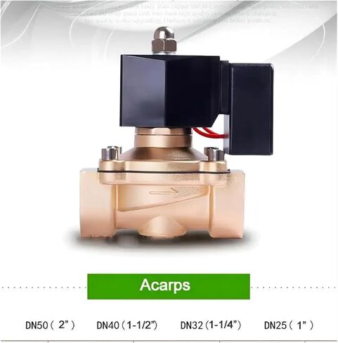 1" Brass Non-Hot Normally Closed Solenoid Valve 220V 12V 24V Solenoid Valve For Long-time Working(AC220) in Kuwait