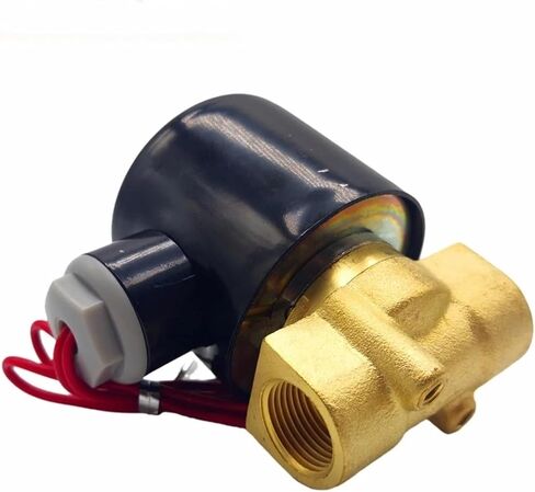 Solenoid Valve normally closed brass DN06/08/10/15/20/25 1/4"3/8"1/2"3/4"1" 12V 220V 24v(G-110V-ALUMINUM ALLOY) in Kuwait