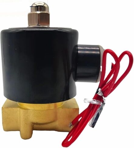 Solenoid Valve normally closed brass DN06/08/10/15/20/25 1/4"3/8"1/2"3/4"1" 12V 220V 24v(G-110V-ALUMINUM ALLOY) in Kuwait