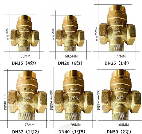 Water Pressure Regulator Valves with Pressure Gauge Pressure Maintaining Valve Water Pressure Reducing Valve DN15-DN50(DN25) in Kuwait