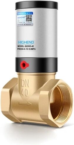 1-1/2" Fluid Air Control Valve Q22HD Brass Valve Body Air Control Valve Pneumatic Control Valve(PTFE Seal) in Kuwait