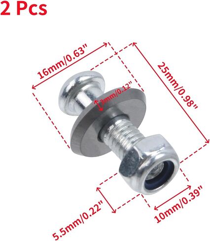 Oedema 2 Pcs 16mm Tile Cutting Wheels Scoring Wheel 16mm x 6mm x 3mm Tungsten Carbide Ceramic Tile Cutter Tools Replacement in Kuwait