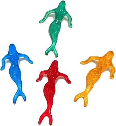 Plastic Cocktail Drink Mermaids (72) - Tiki Bar Mermaid Markers in Kuwait