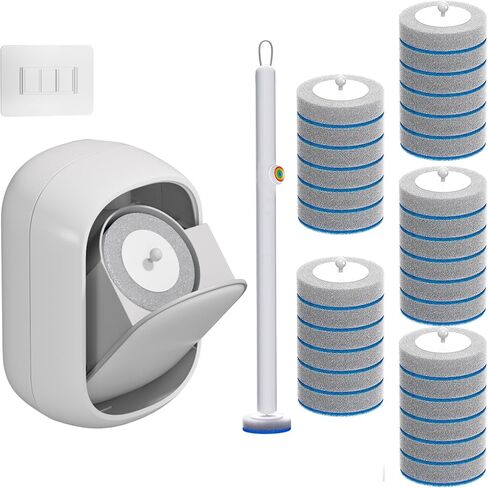 CTIME - 36 Replacement Toilet Brush Heads, Suitable for Bathrooms and Toilets in Kuwait