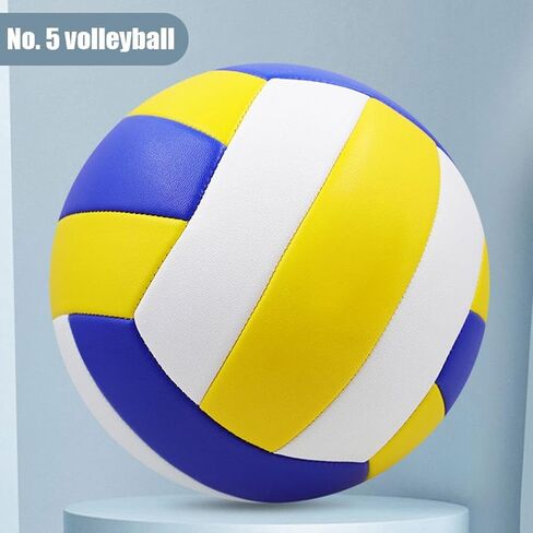 Official Size 5 Volleyball, Soft Indoor Outdoor Volleyball for Game Gym Training Beach Play in Kuwait