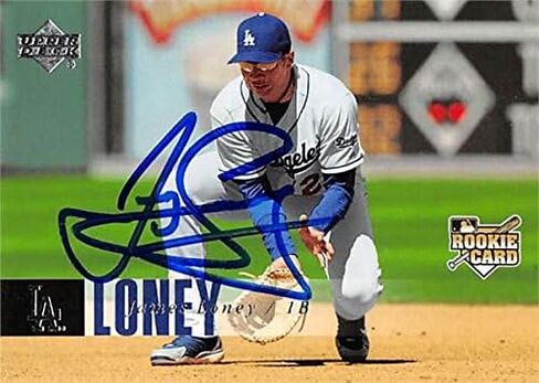 Autograph 157207 Los Angeles Dodgers 2006 Upper Deck No. 937 James Loney Autographed Baseball Card in Kuwait
