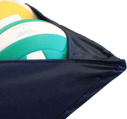 Baden CBC-200C Perfection Hammock Volleyball Cart | Durable Aluminum & Nylon Design for Easy Storage and Transport | Holds 30+ Volleyballs | Gunmetal Grey in Kuwait