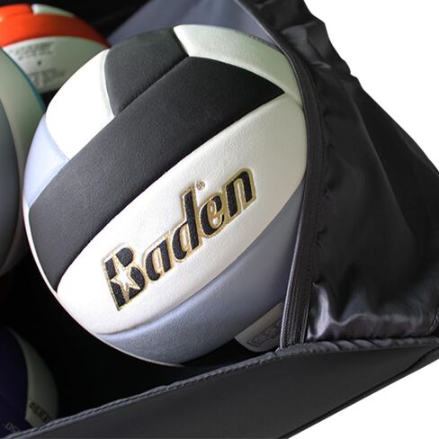 Baden CBC-200C Perfection Hammock Volleyball Cart | Durable Aluminum & Nylon Design for Easy Storage and Transport | Holds 30+ Volleyballs | Gunmetal Grey in Kuwait