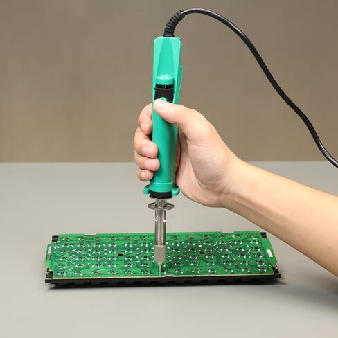 YIHUA 929D VI Temperature Controlled Electric Desoldering Iron with Upgraded Performance Heated Solder Sucker Tool with 3 Nozzles Soldering Iron Pump Function in Kuwait