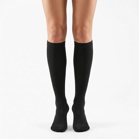 Graduated Compression Socks, Knee High Support for Men & Women - Relief for Edema, Cycling, Hiking & Recovery in Kuwait