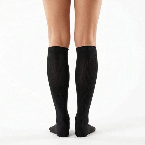 Graduated Compression Socks, Knee High Support for Men & Women - Relief for Edema, Cycling, Hiking & Recovery in Kuwait