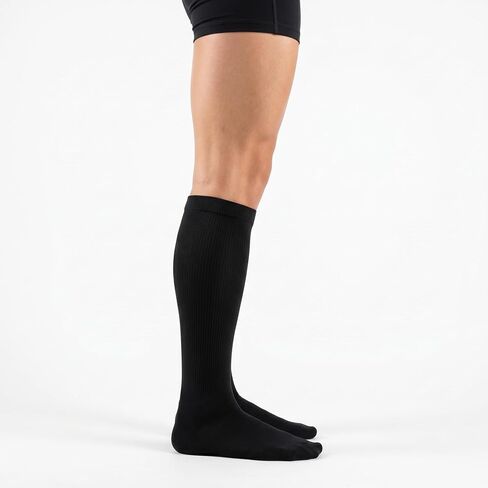 Graduated Compression Socks, Knee High Support for Men & Women - Relief for Edema, Cycling, Hiking & Recovery in Kuwait