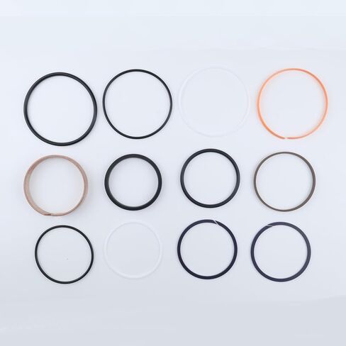 Bucket Cylinder Seal Kit AT190898 Compatible with John Deere 210LE 210C 210K 300D 310C 310D 310E 310G 310SE 310SG 315D 315SE 315SG 410C 410D 410E 410G 510D 710B 710D 710G in Kuwait