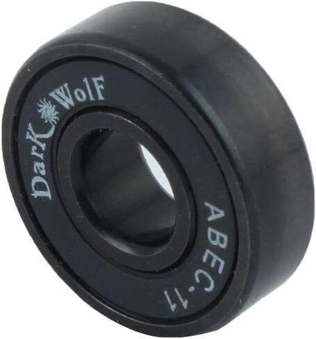 Longboard Skater Board Kick Scooter Inline Roller Skates Skateboard Bearings 8pcs Black w Case in Kuwait