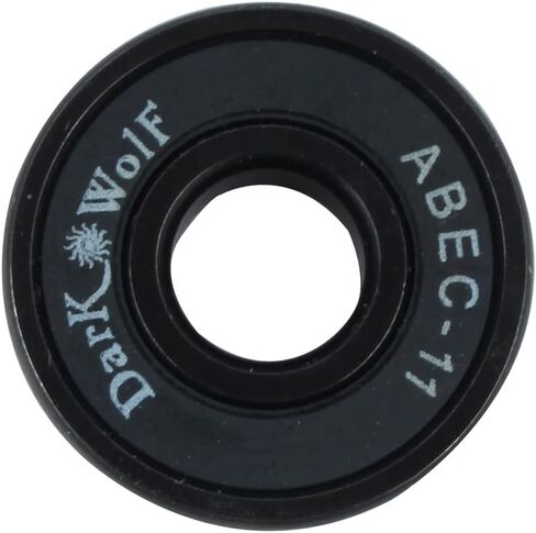 Longboard Skater Board Kick Scooter Inline Roller Skates Skateboard Bearings 8pcs Black w Case in Kuwait