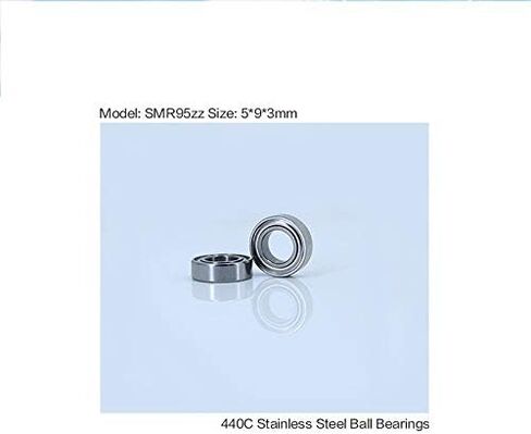 SMR95ZZ Miniature Deep Groove Ball Bearing ABEC-1 Stainless Steel Bearings Shielded SMR95Z SMR95 Z ZZ 5 * 9 3 mm in Kuwait