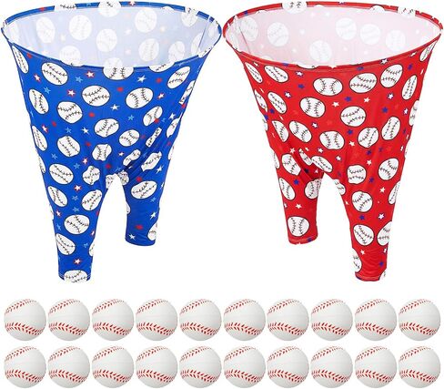 لعبة Granny Pants Yard، لعبة البيسبول لكرة القدم في الهواء الطلق مع كرات متينة عالية الارتداد مقاس 2.5 سم، لا حاجة للنفخ، مقاومة للرياح للفناء الخلفي ولم شمل الأسرة وعيد الفصح in Kuwait