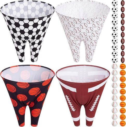 لعبة Granny Pants Yard، لعبة البيسبول لكرة القدم في الهواء الطلق مع كرات متينة عالية الارتداد مقاس 2.5 سم، لا حاجة للنفخ، مقاومة للرياح للفناء الخلفي ولم شمل الأسرة وعيد الفصح in Kuwait