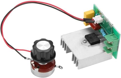AC 0-220V 4000W Motor Speed Controller – 40A SCR Voltage Regulator for Electric Furnaces, Dimmers and Small Motors in Kuwait