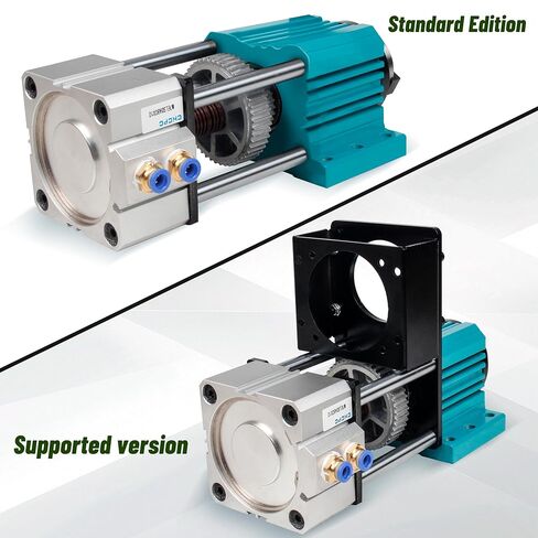 RATTMMOTOR ATC BT30 Non-Powered Spindle Kit 5000RPM Cylinder Pneumatic Semi-Automatic Tool Changer Spindle Motor with Bracket for Metal Engraving Drilling Milling in Kuwait