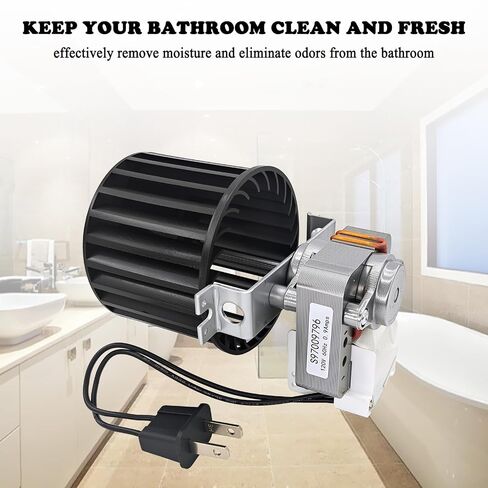 S97009796 مجموعة منفاخ محرك مروحة الحمام لمروحة سخانات لمبة بروان 162-E/G/J/K/L/M و164-E/G/J/K/L/M استبدال منفاخ مروحة الحمام 97009796 S97009758 in Kuwait