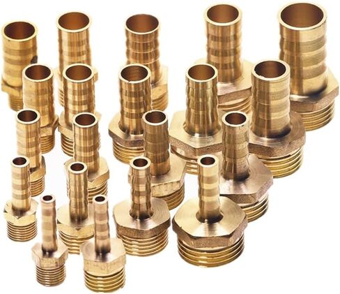 8 مللي متر-12 مللي متر تركيب الأنابيب النحاسية خرطوم الذيل 1/8 "1/4" 1/2 "BSP ذكر موصل مشترك أنبوب نحاس مقرنة ، 1/2" ، 14 مللي متر تركيبات سباكة Bard in Kuwait