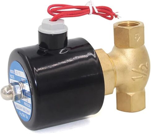3/4 "DN20 صمام الملف اللولبي النحاسي ذو درجة الحرارة العالية 2 موضع 2 طريقة N/C 24VDC 220VAC مكبس طيار US-20 2L170-20(24V) in Kuwait