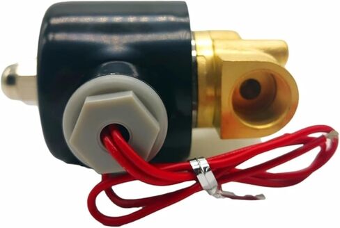 Solenoid Valve normally closed brass DN06/08/10/15/20/25 1/4"3/8"1/2"3/4"1" 12V 220V 24v Pneumatic for Water Oil helium gas(G-DC24V-COPPER BODY) in Kuwait