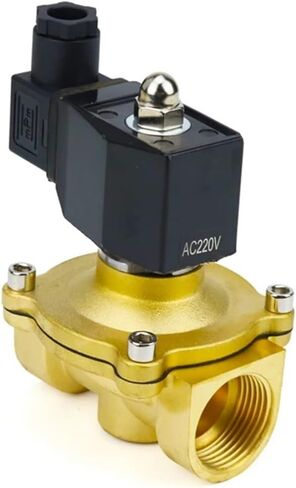 1/2 "3/4" 1 "1-1/4" صمام الملف اللولبي النحاسي يغلق عادة 220 فولت/12 فولت/24 فولت/110 فولت مع ختم FKM IP6 (Dn32، لون واحد) in Kuwait