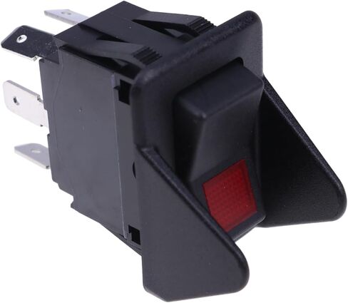 JZGRDN 6 Terminal Rocker Switch 30T37620 Compatible with Muncie Dump Truck in Kuwait