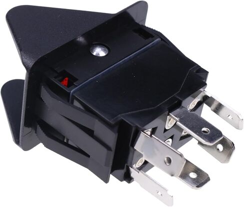 JZGRDN 6 Terminal Rocker Switch 30T37620 Compatible with Muncie Dump Truck in Kuwait