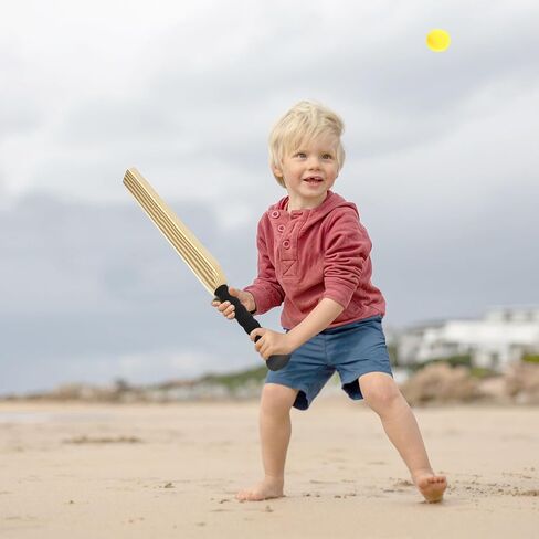 Kisangel Kids Cricket Set with Bat and Ball Interactive Indoor and Outdoor Sports Toy for Children Parent-Child Backyard Game to Develop Coordination and Social Skills in Kuwait