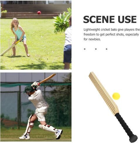 Kisangel Kids Cricket Set with Bat and Ball Interactive Indoor and Outdoor Sports Toy for Children Parent-Child Backyard Game to Develop Coordination and Social Skills in Kuwait