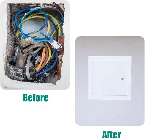 Lockable Ceiling Access Panel 10-30 inches | Drywall Attic Door Hatch for Easy Inspection & Service | Ideal for Electrical & Plumbing (11x28in, 279x711mm) in Kuwait