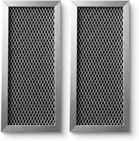 Microwave Charcoal Filter for GE JVM7195DK3BB,JVM7195DK4WW, JVM7195EK1ES,JVM7195EK2ES, JVM7195EK3ES(2PCS) in Saudi Arabia